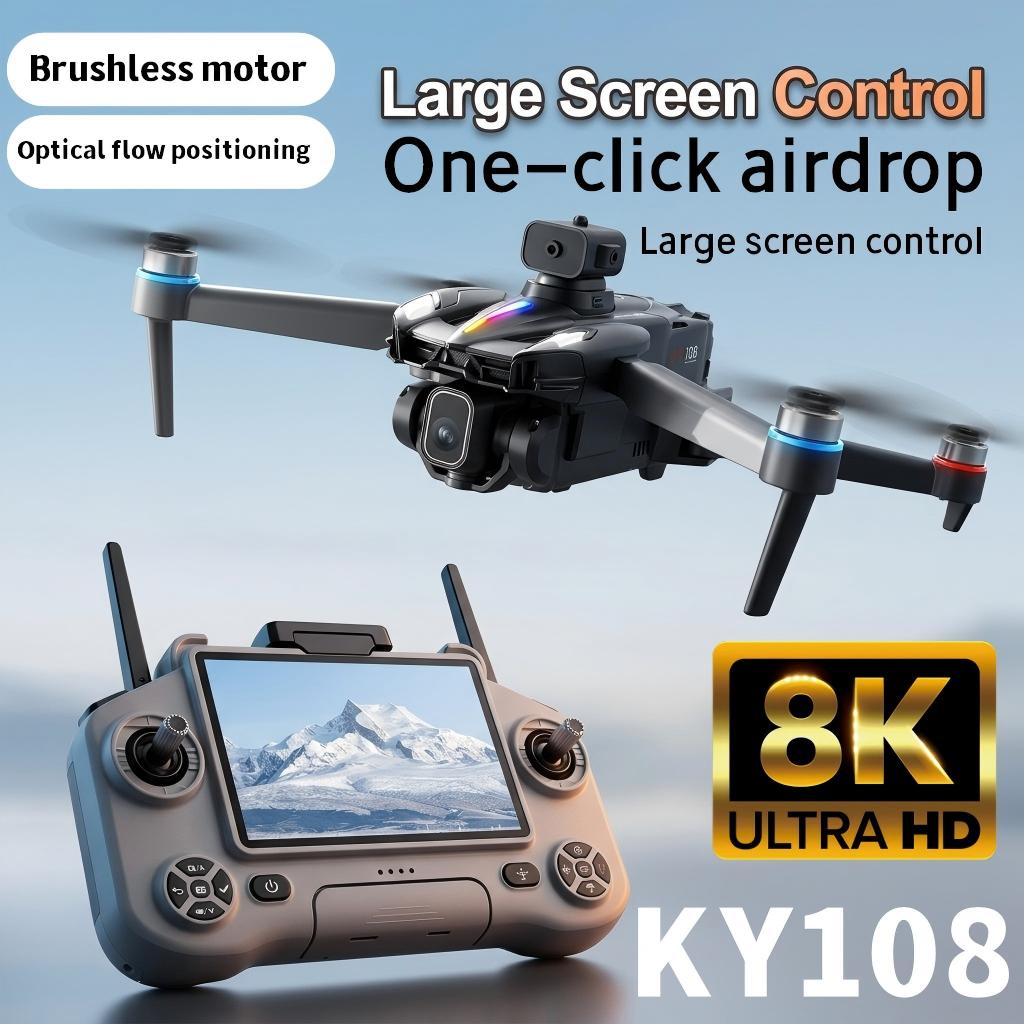Rc Helicopter Electric - KY108 Foldable RC Drone 2.4 GHz
