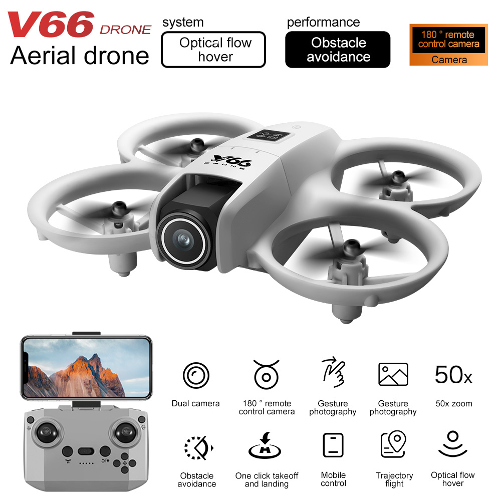 New V66 Mini Drone HD Camera 4 – Rc Helicopter Charger recenzja i cena