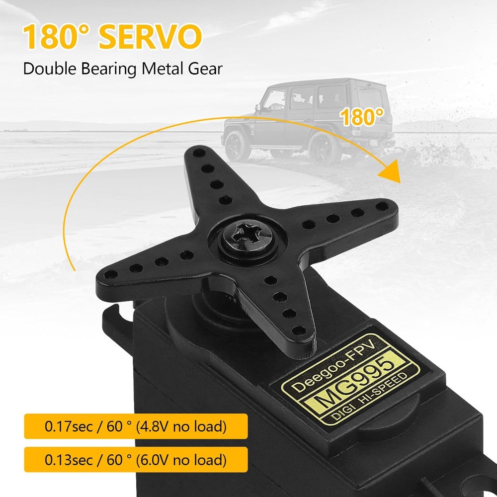 6pcs MG995 55G Micro Servo Mot – Rc Helicopter Mini recenzja i cena
