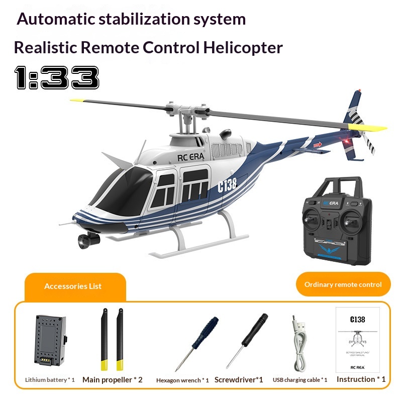 Rc Era C138 Bell 206 Rc Helico – Rc Helicopter Single Rotor recenzja i cena