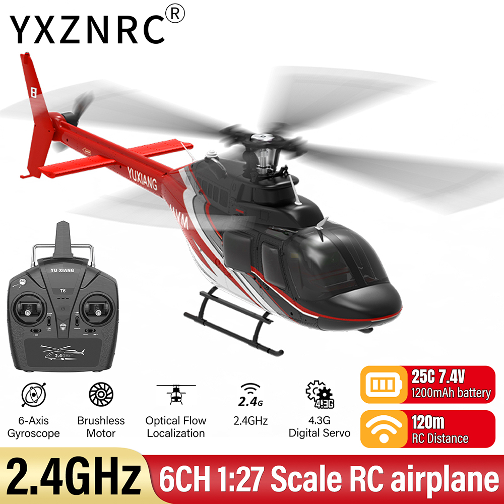 YU XIANG RC Airplane 2.4G 6CH  – Rc Helicopter Gyro recenzja i cena