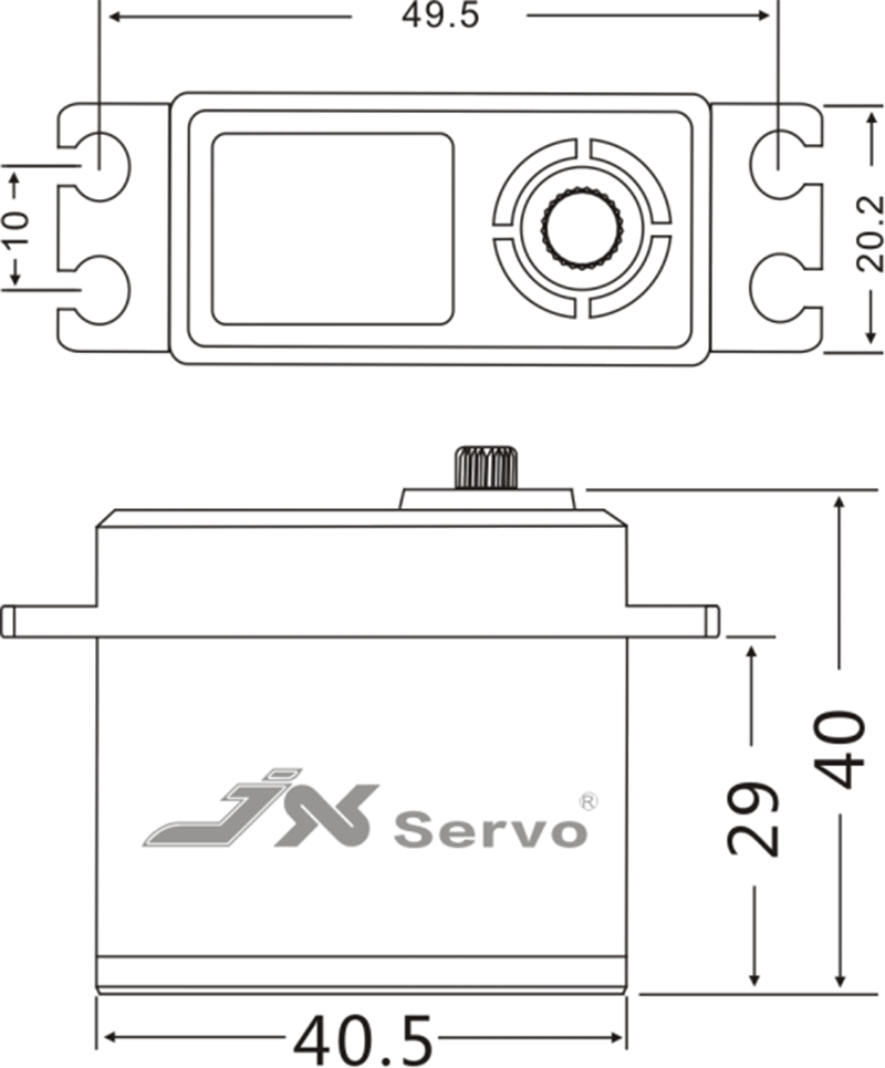 JX Servo CLS-6322HV 22KG High  – Rc Helicopter Servo recenzja i cena