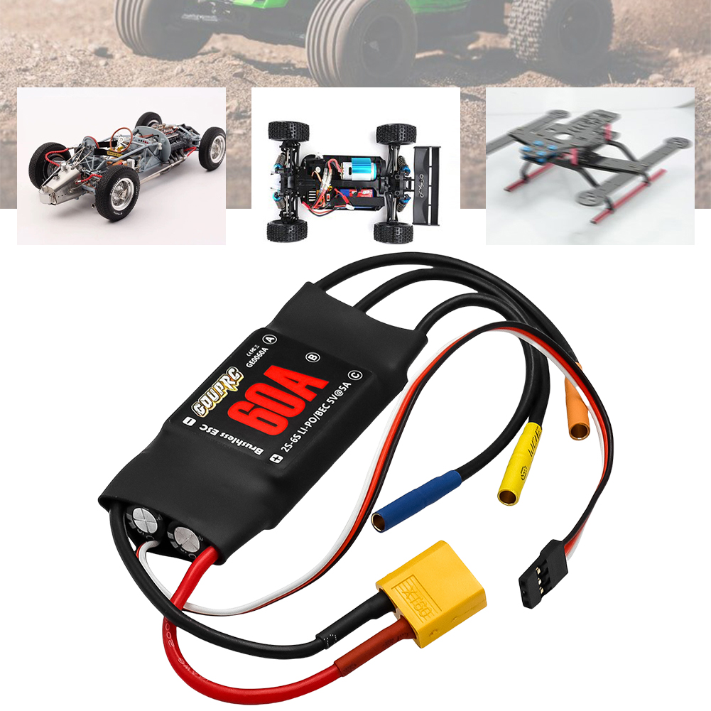 60A Brushless ESC 2-6S Electri – Rc Helicopter Electric recenzja i cena