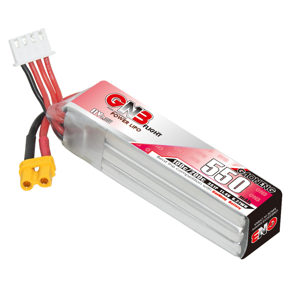 GNB HV 11.4V 550mAh 100C/200C  – Rc Helicopter Coaxial recenzja i cena