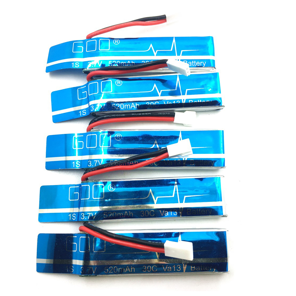 5PCS 3.7V 520mAh 30C Upgraded  – Rc Helicopter Coaxial recenzja i cena