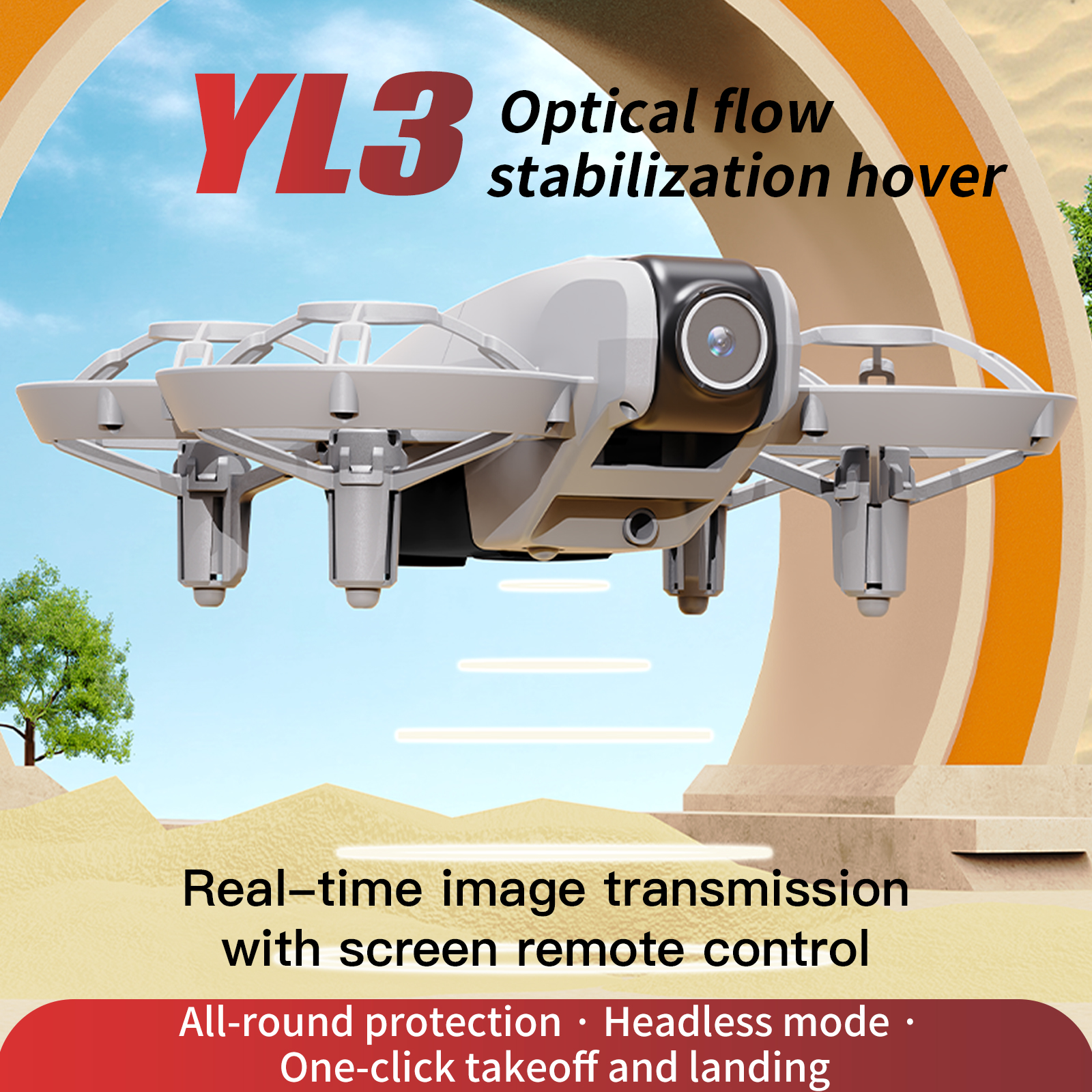 YL3 Remote-Controlled Drone wi – Rc Helicopter Case recenzja i cena