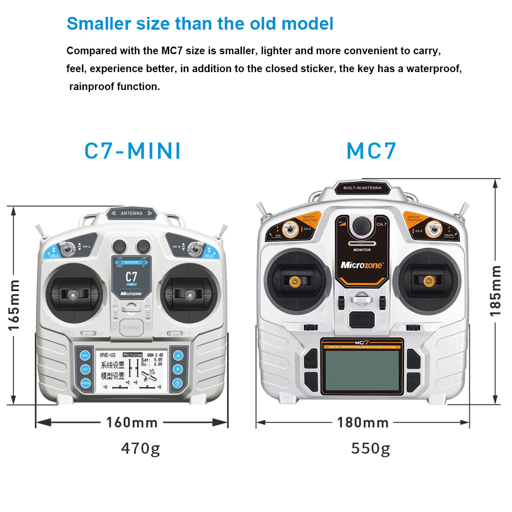 MicroZone MC7 Controller C7 MI – Rc Helicopter Battery recenzja i cena