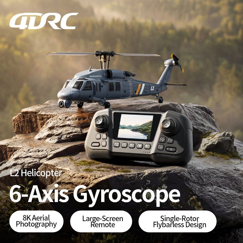 4DRC L2 RC Apache Military Fig – Rc Helicopter Single Rotor recenzja i cena