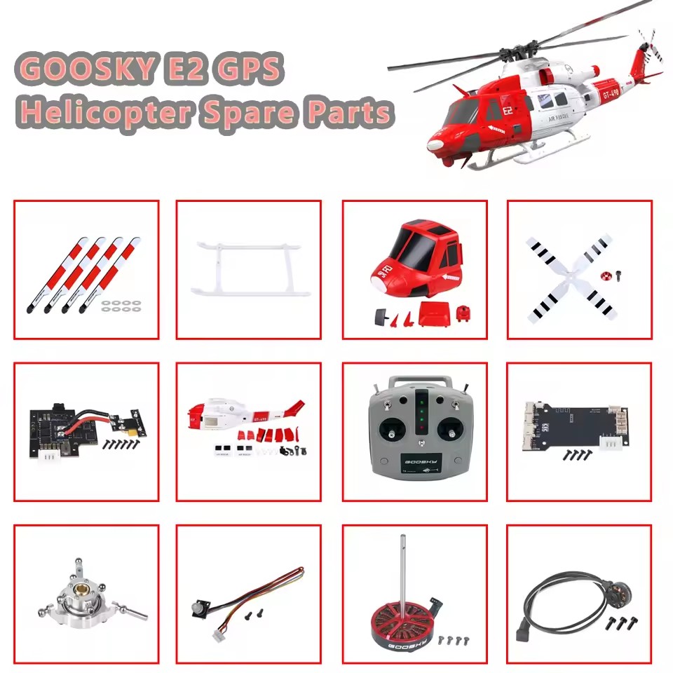 GOOSKY E2 GPS UH-1Y Helicopter – Rc Helicopter Bag recenzja i cena