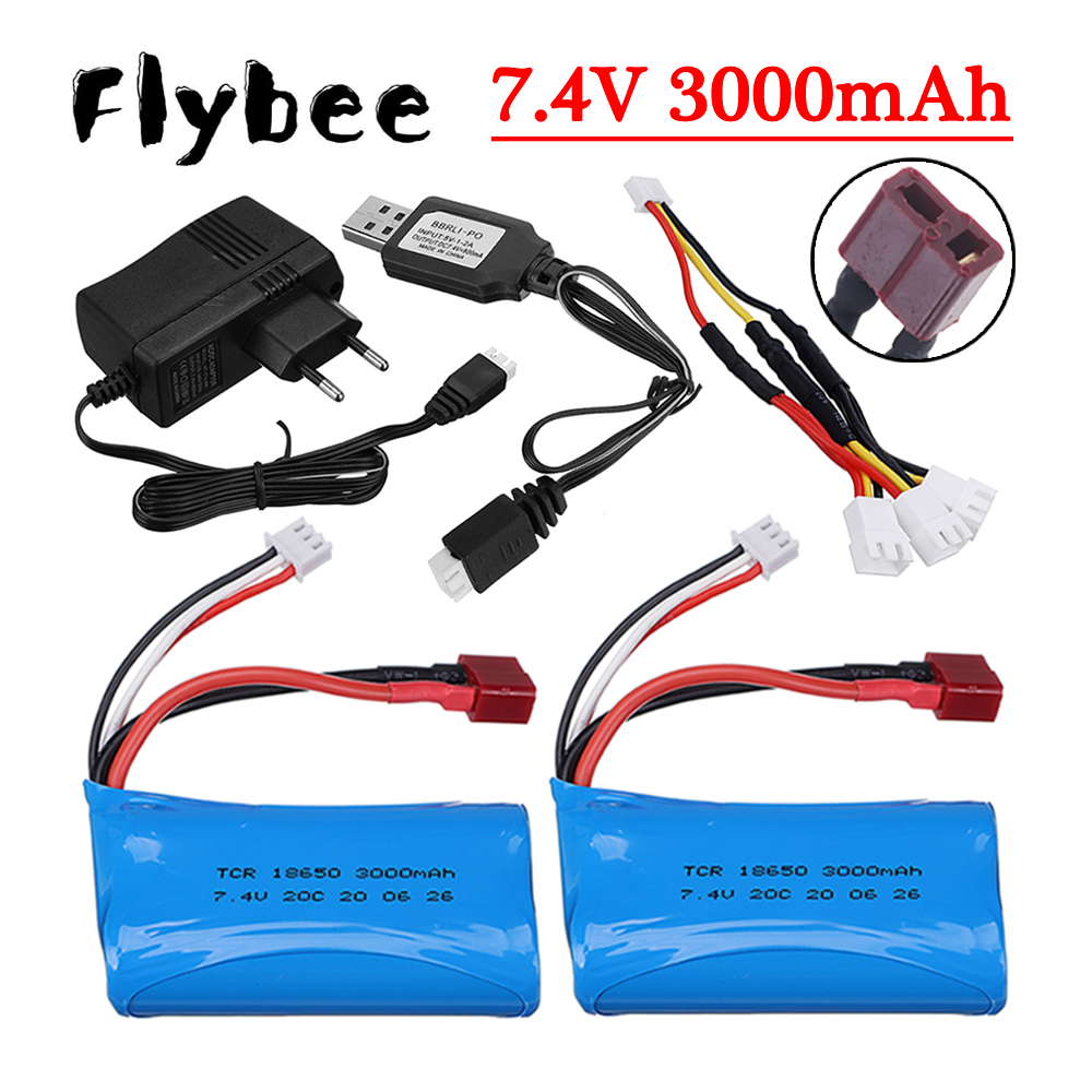 7.4V 3000mAh Li-ion Battery fo – Rc Helicopter Charger recenzja i cena
