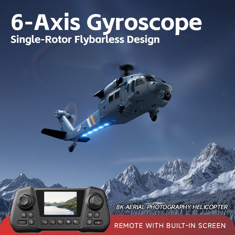 8K Flybarless Optical Flow Hov – Rc Helicopter Nitro recenzja i cena