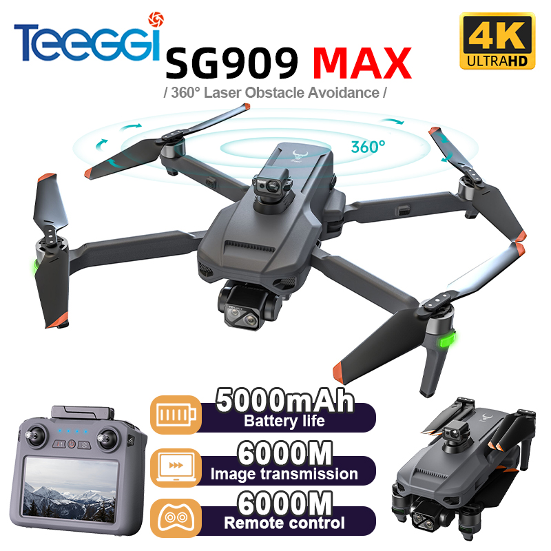 Teeggi SG909 MAX GPS Drone Wit – Rc Helicopter Electric recenzja i cena