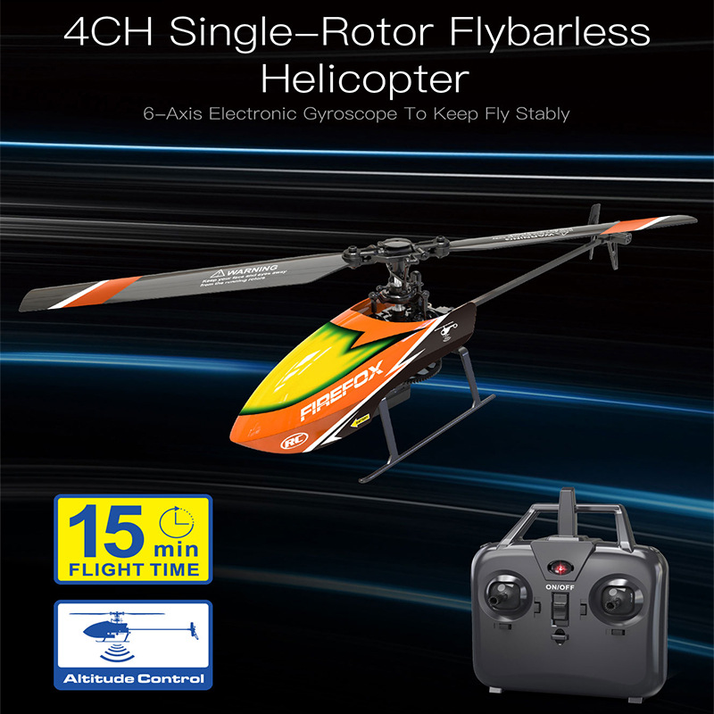 Single-Rotor Flybarless RC Hel – Rc Helicopter Single Rotor recenzja i cena