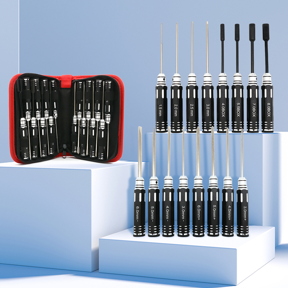 RC Hex Driver Set - 16pcs Hex  – Rc Helicopter Tool Kit recenzja i cena