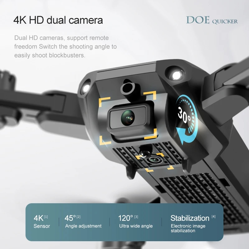 New 4DRC V23 Mini Drone 4K Pro – Rc Helicopter Electric recenzja i cena
