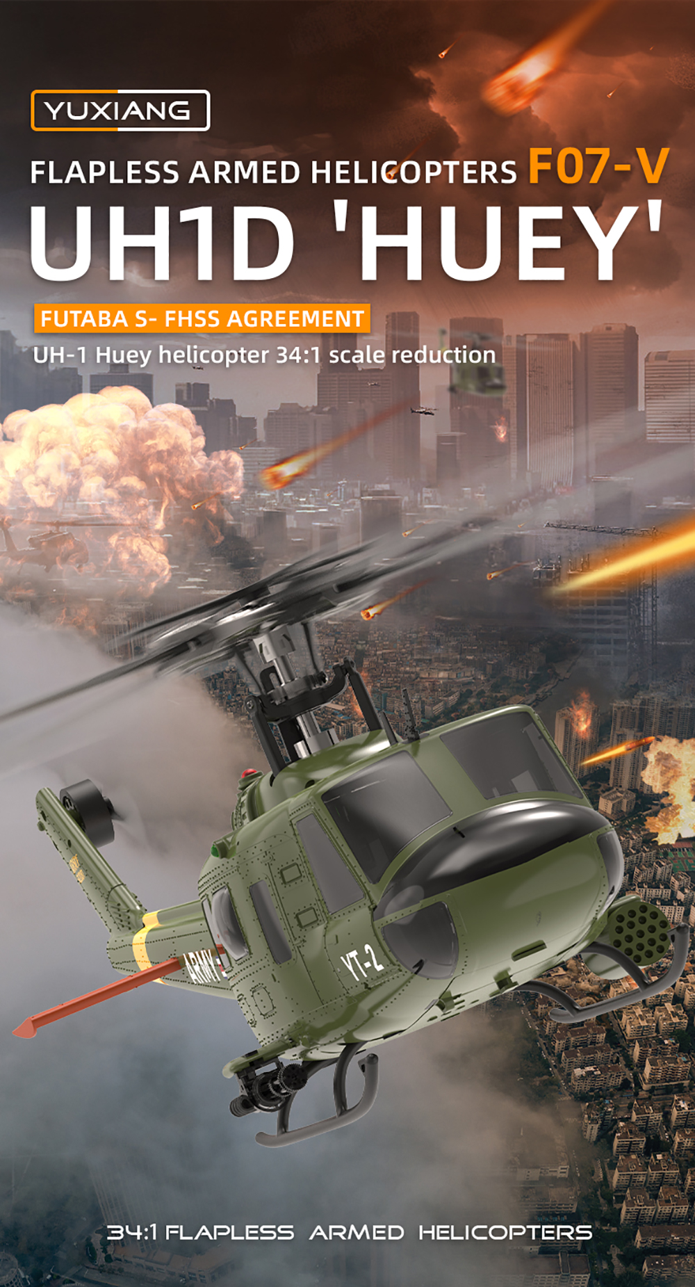New YUXIANG RC Helicopter F07- – Rc Helicopter Gyro recenzja i cena