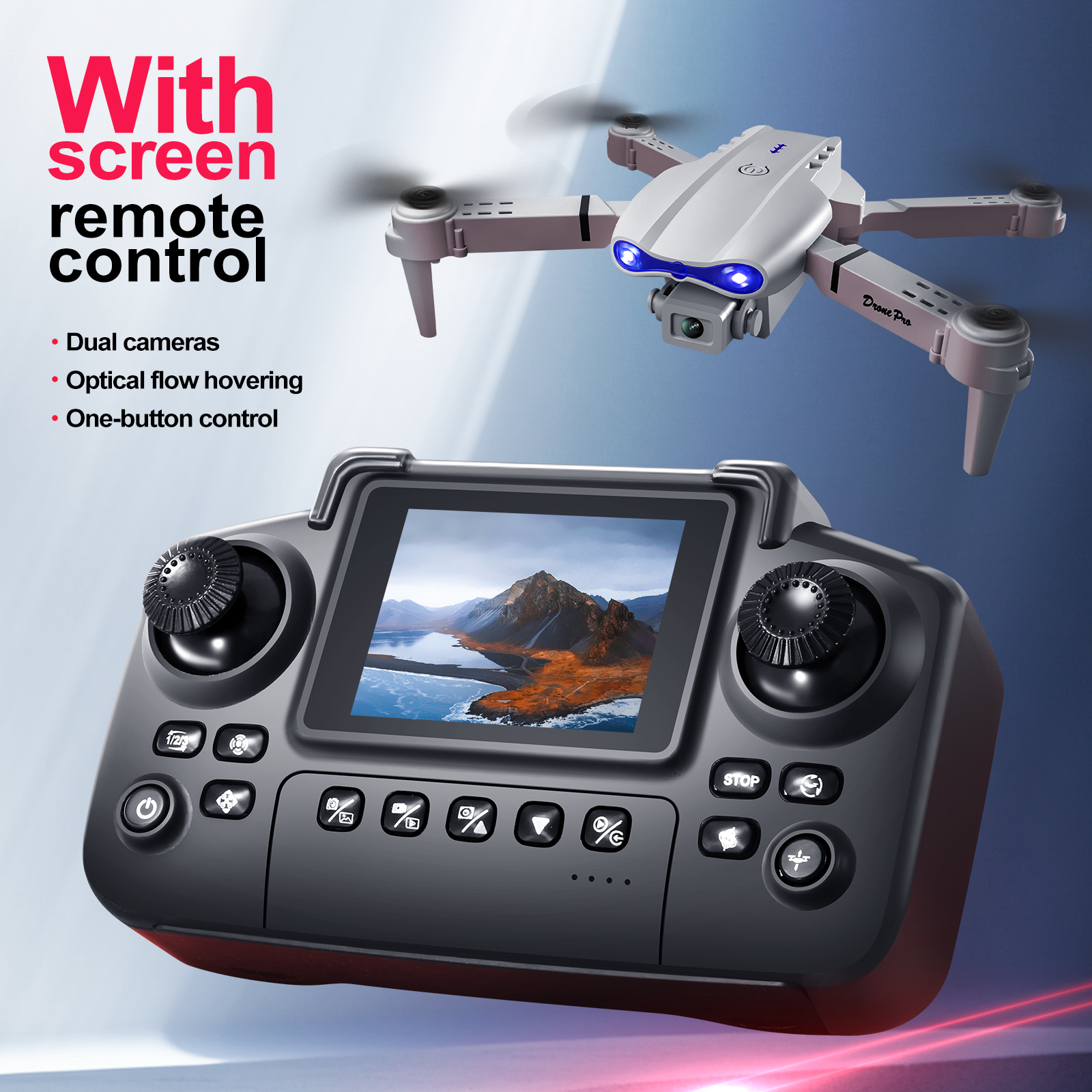 2025 New E88 E99 Upgraded Dron – Rc Helicopter Case recenzja i cena