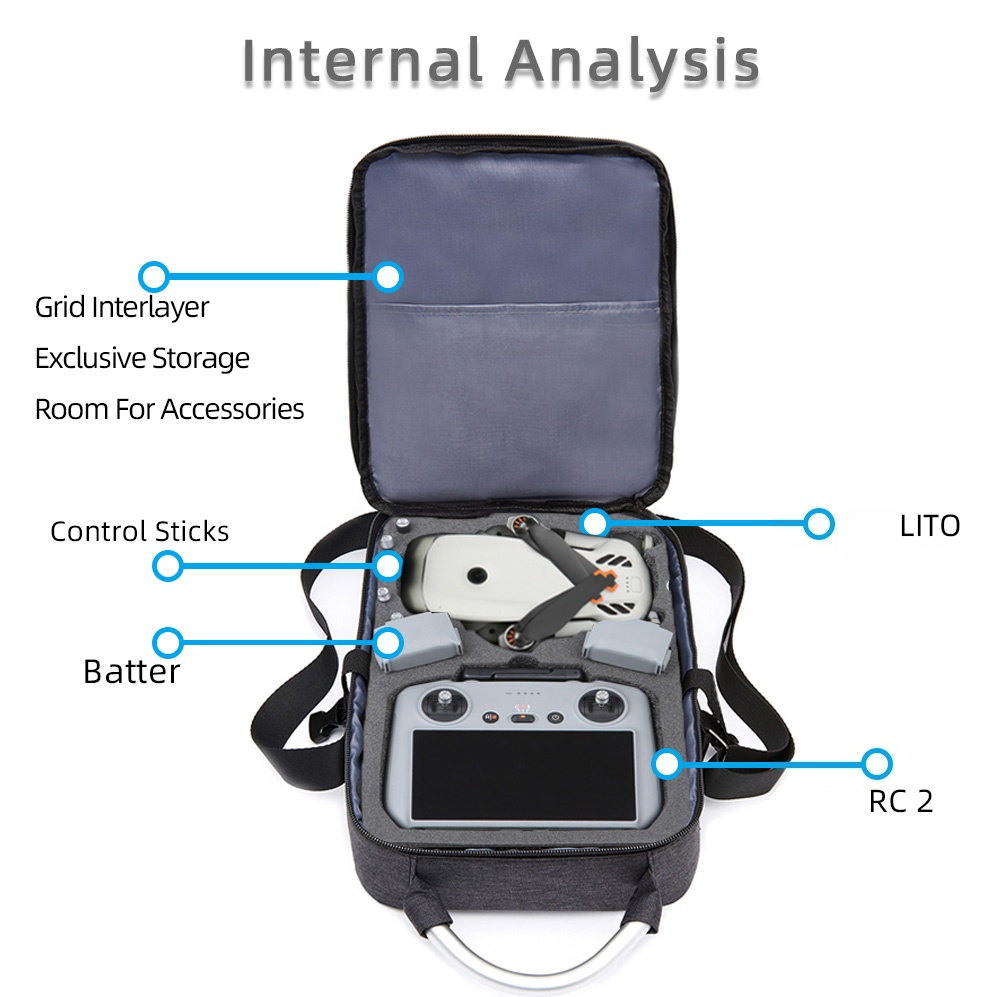 Protective Bag For DJI Lito X1 – Rc Helicopter Bag recenzja i cena