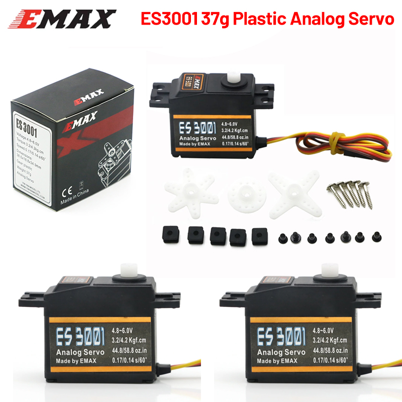 1/4PCS EMAX ES3001 4.8-6.0V 37 – Rc Helicopter Parts recenzja i cena