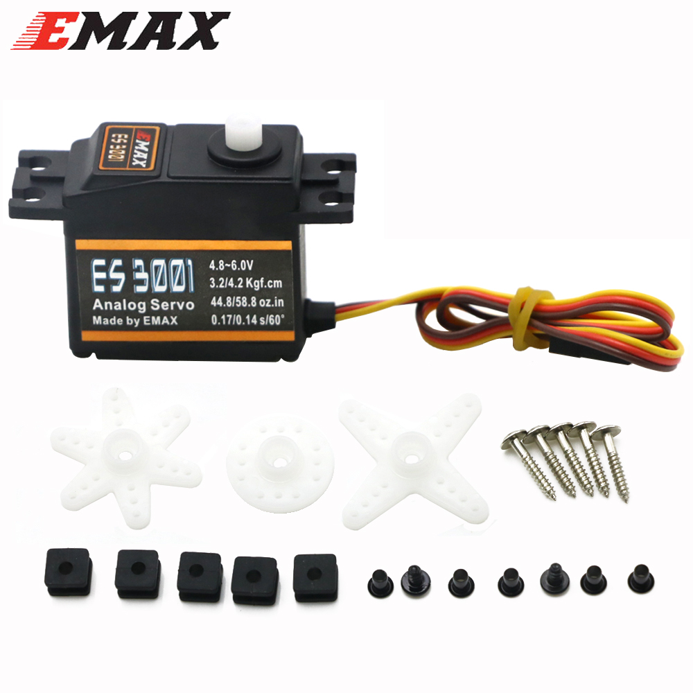 1/4PCS EMAX ES3001 4.8-6.0V 37 – Rc Helicopter Parts recenzja i cena