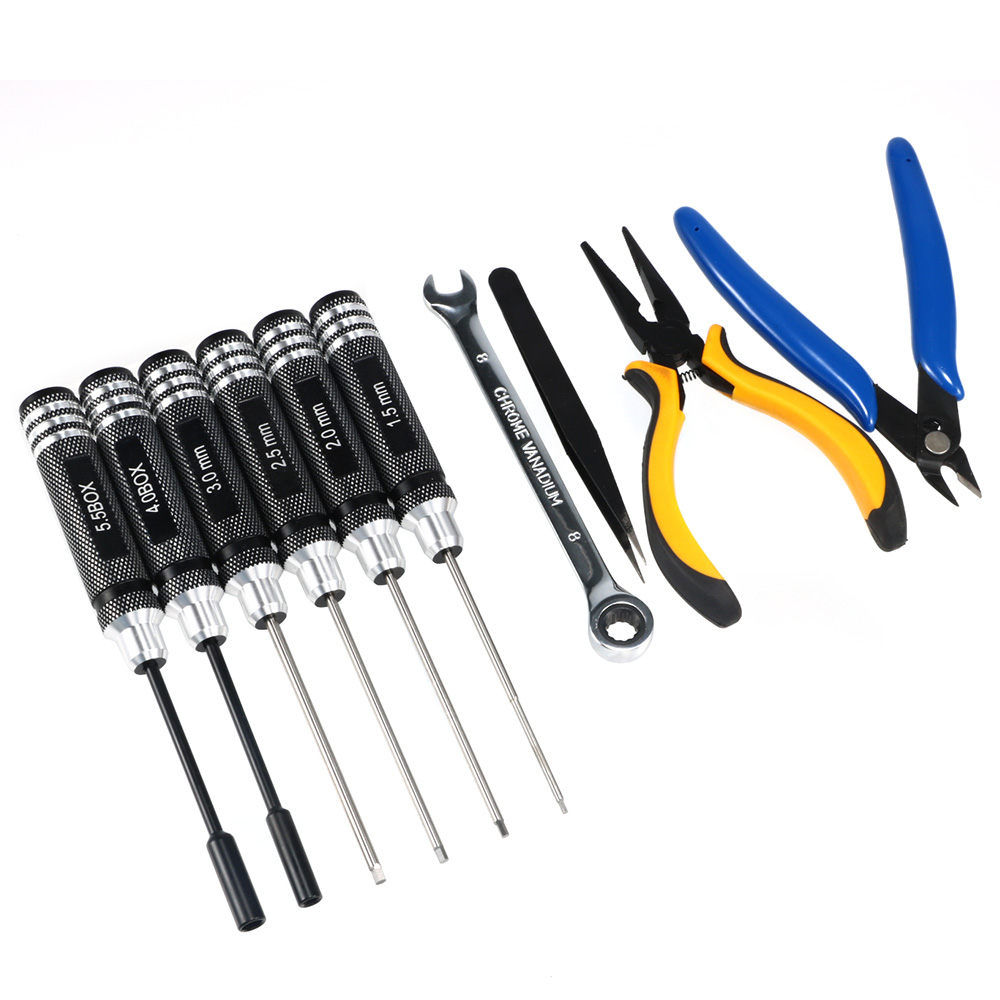 10PCS 10in1 FPV Drone RC Tool  – Rc Helicopter Tool Kit recenzja i cena