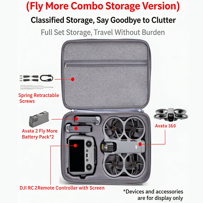 Storage Bag For DJI Avata 360  – Rc Helicopter Bag recenzja i cena